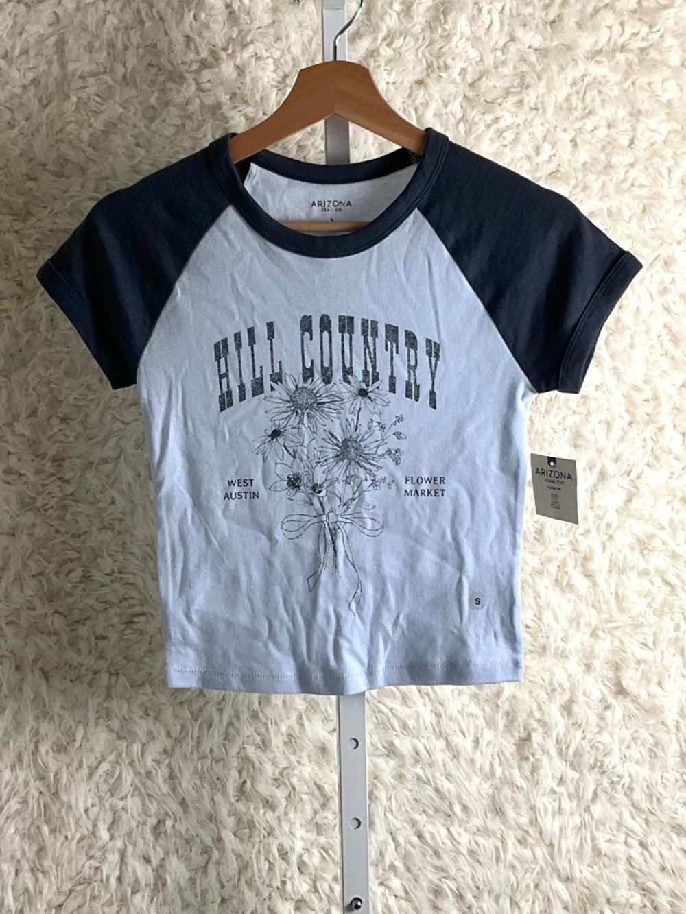 ARIZONA GIRL'S JUNIOR GRAPHIC T-SHIRT~SIZE SMALL~NEW WITH TAGS!
